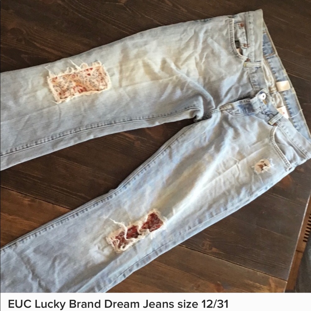 EUC Lucky Brand Dream Jeans size 12/31